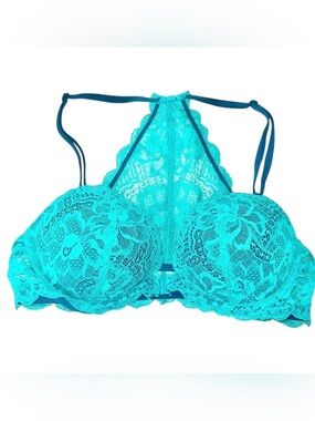 PINK Date Racerback Front Closure Lace Bra